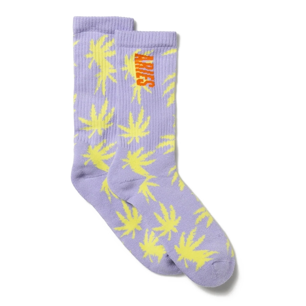 Aries Weed Socks (Lilac)