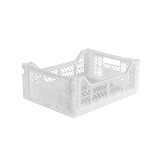 Aykasa Midi Foldable Crate (White)