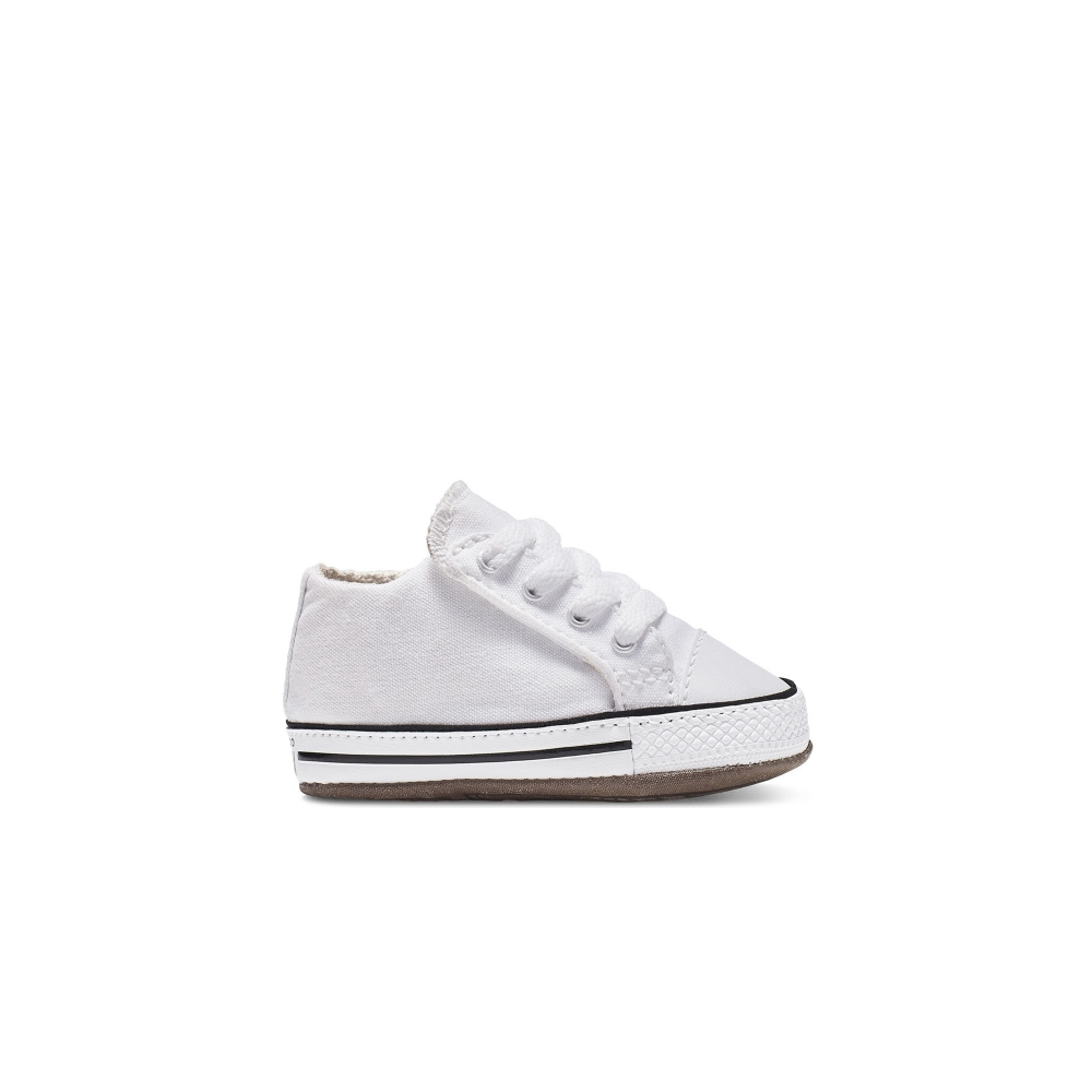 Baby Converse Chuck Taylor All Star Cribster Mid (White/Natural Ivory/White)