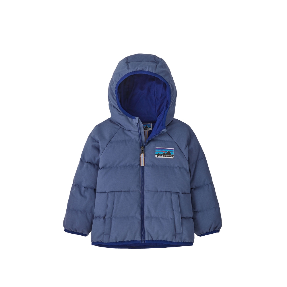 Baby Patagonia Cotton Down Jacket (Current Blue)