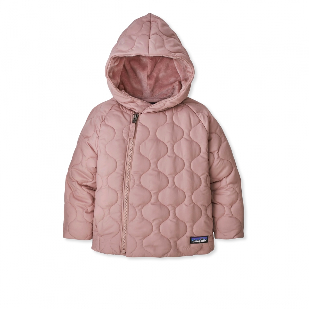 Baby Patagonia Quilted Puff Jacket (Fuzzy Mauve)