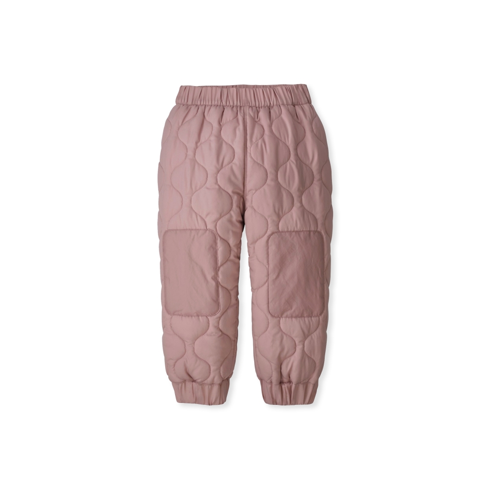 Baby Patagonia Quilted Puff Joggers (Fuzzy Mauve)