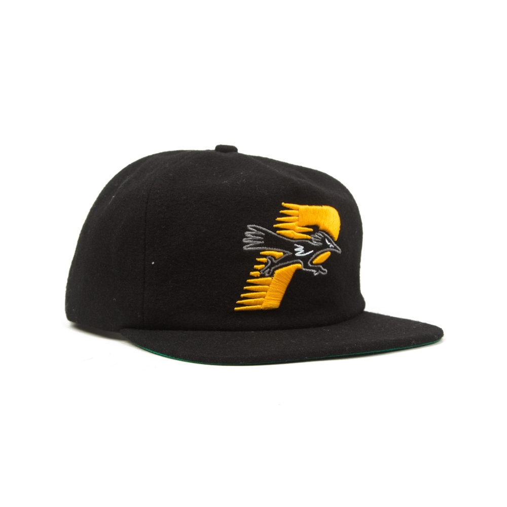 Palace Roadrunner Snapback Cap (Black)