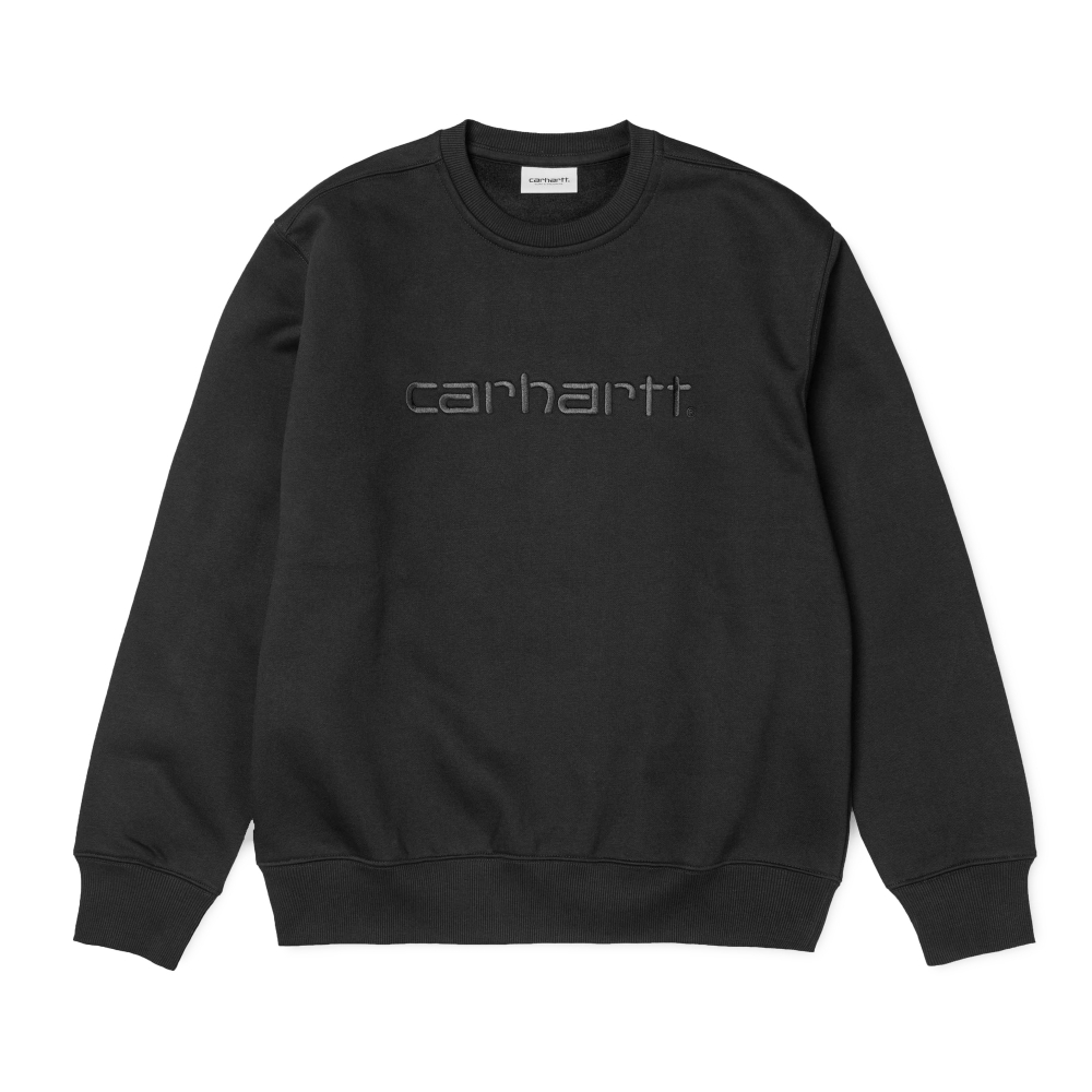 Carhartt Crew Neck Sweatshirt (Black/Black)