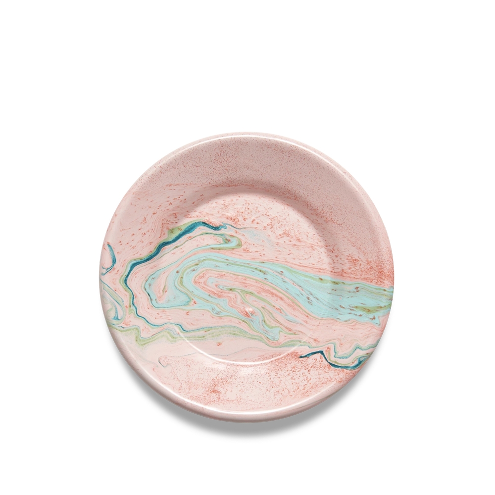 BORNN Marble Small Flat Plate 21cm (Blush)