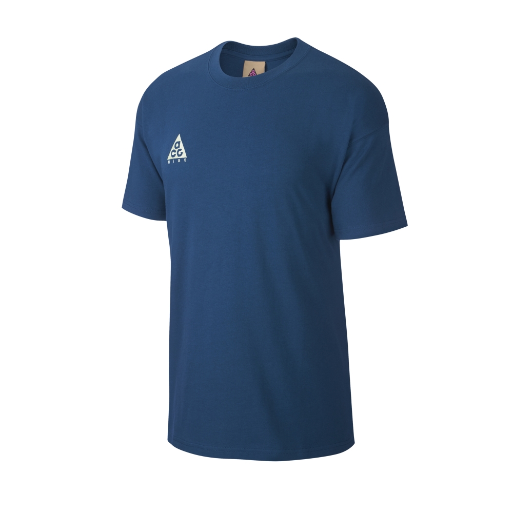 Nike ACG NRG Logo T-Shirt (Force Blue/Barely Volt)