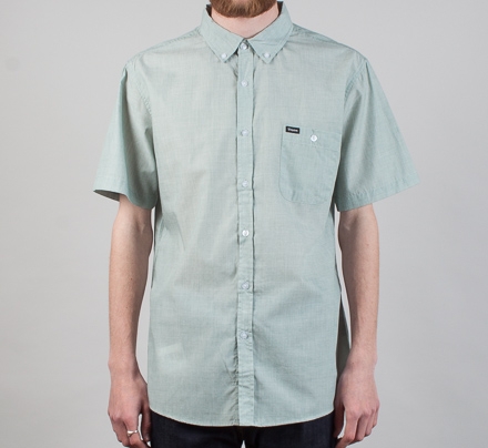 Brixton Central Short Sleeve Shirt (Mint)