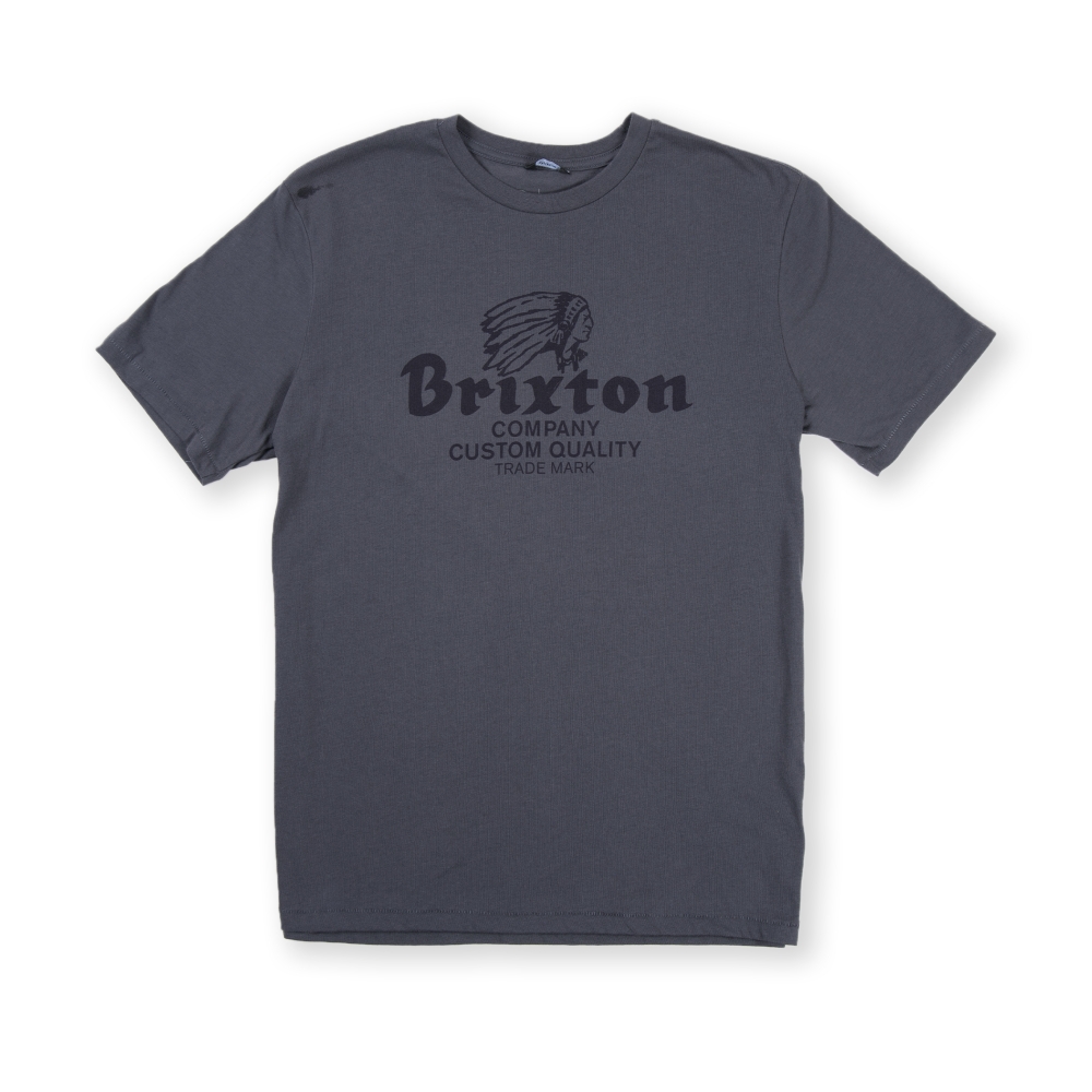 Brixton Tanka Premium T-Shirt (Steel Blue)