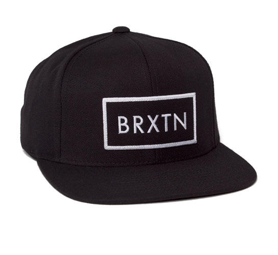 Brixton Rift Snapback Cap (Black)
