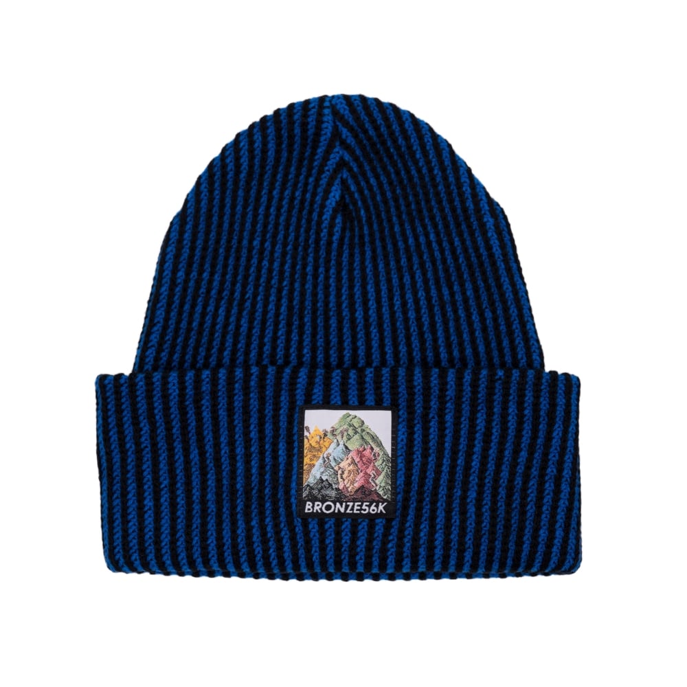 Bronze 56k Mountain Beanie (Blue)