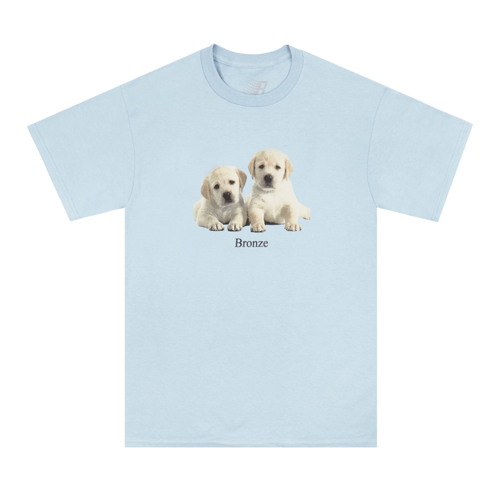 Bronze 56K Puppies T-Shirt (Powder Blue)