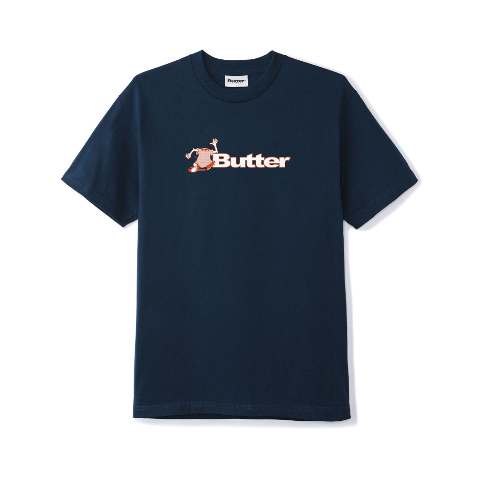 Butter Goods Logo T-Shirt (Navy)