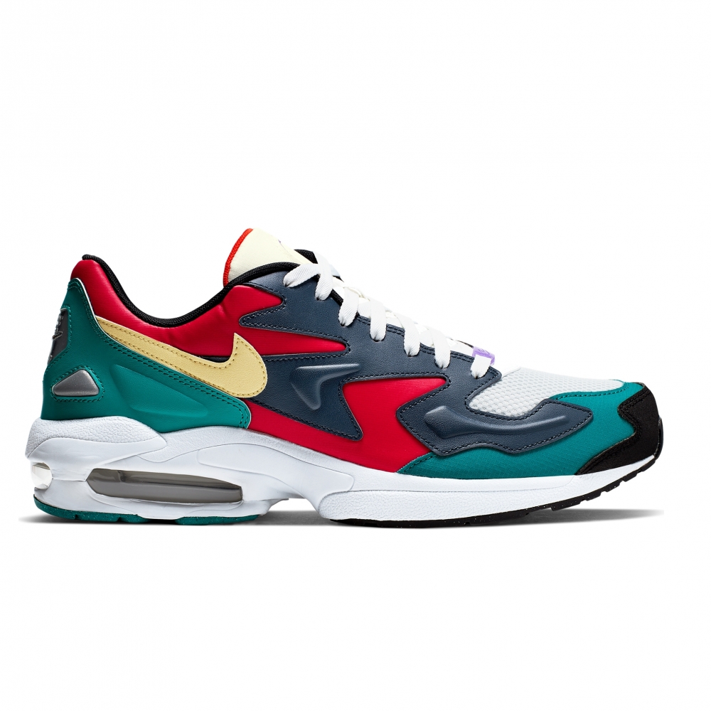 Nike Air Max2 Light SP (Habanero Red/Armory Navy-Radiant Emerald)
