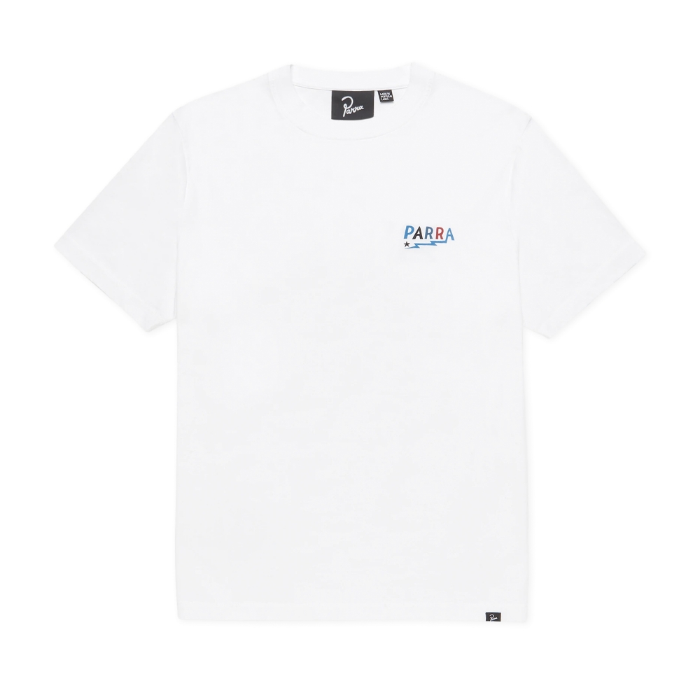 by Parra Adversaries T-Shirt (White)