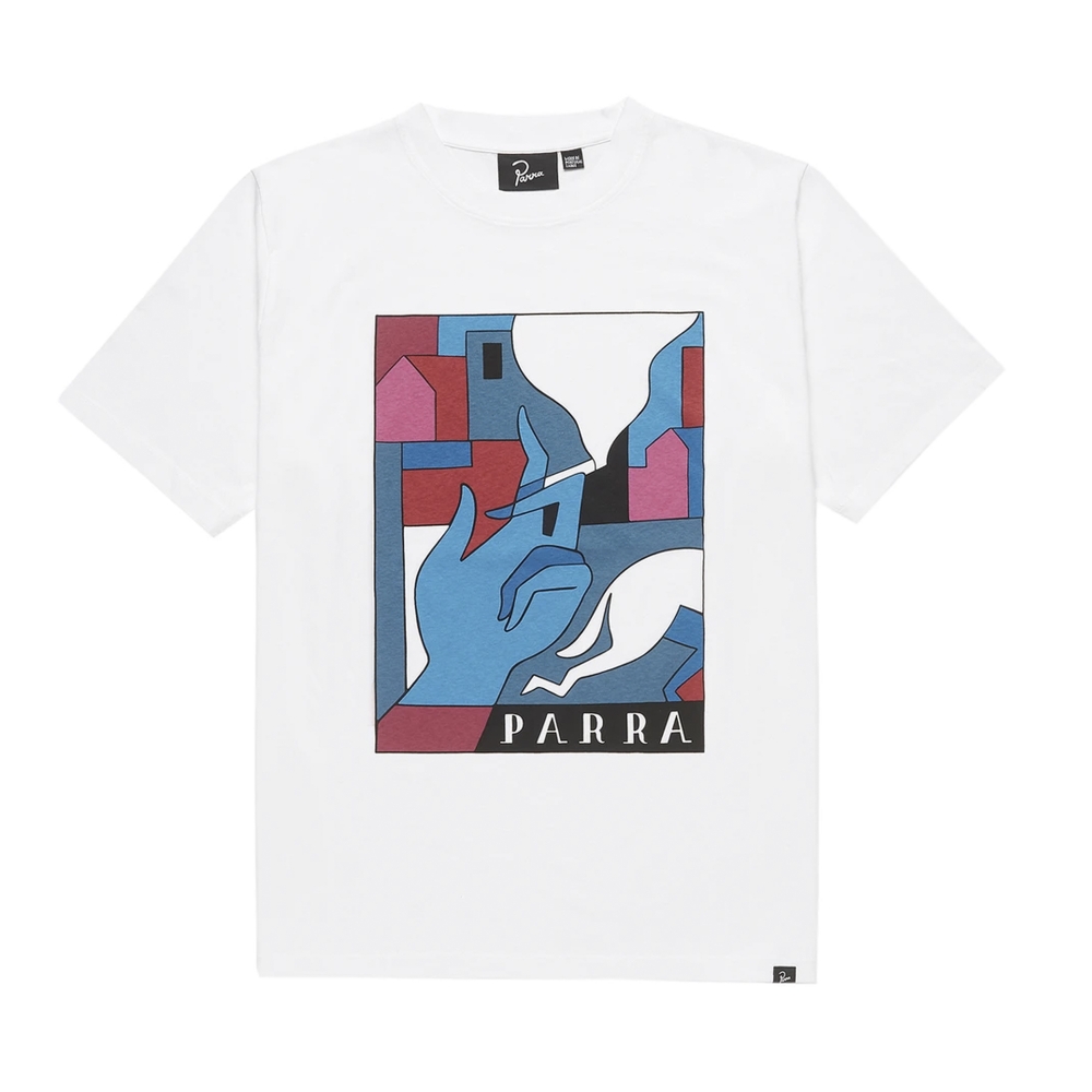 by Parra Bad Habits T-Shirt (White)
