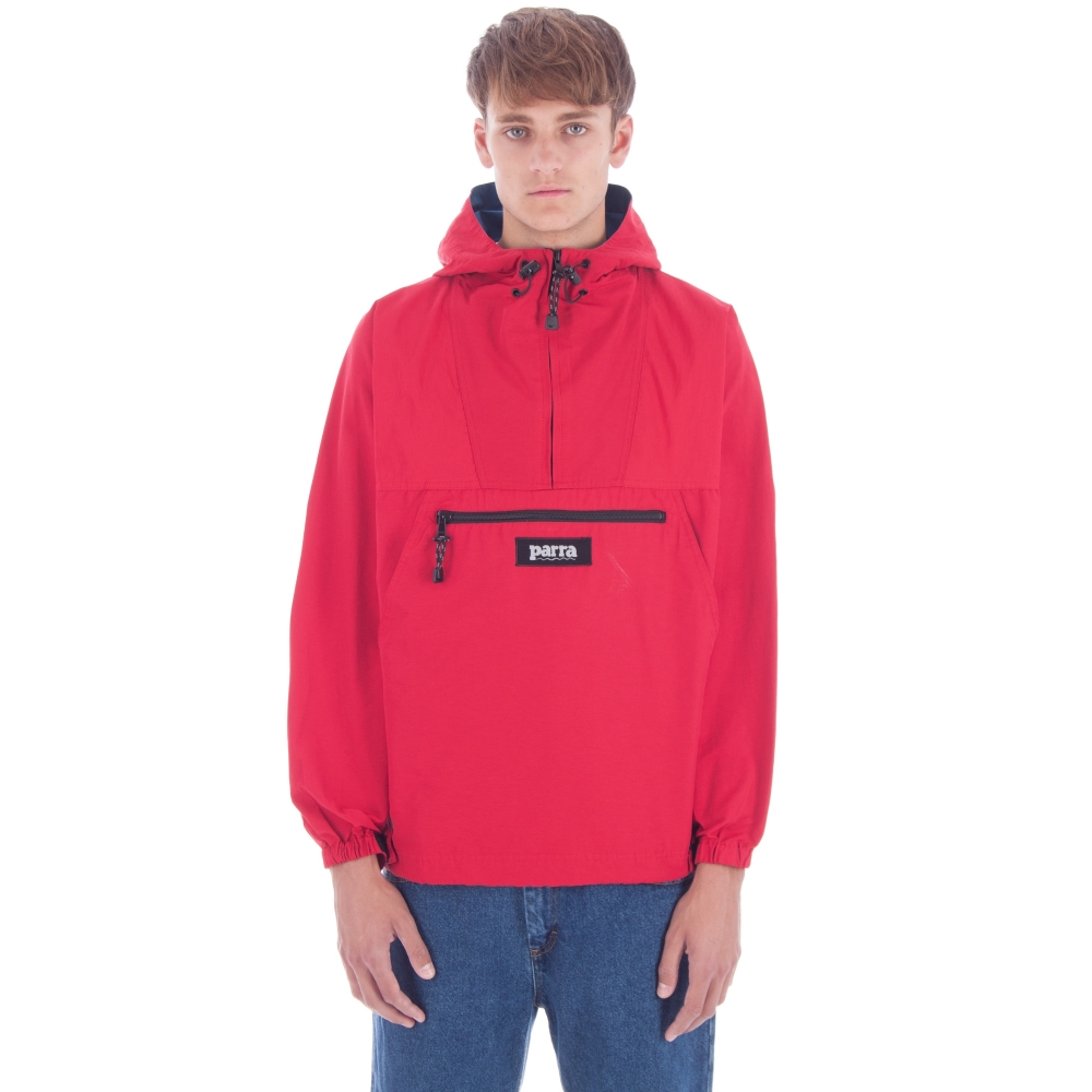 by Parra Duotone Pullover Windbreaker (Red)