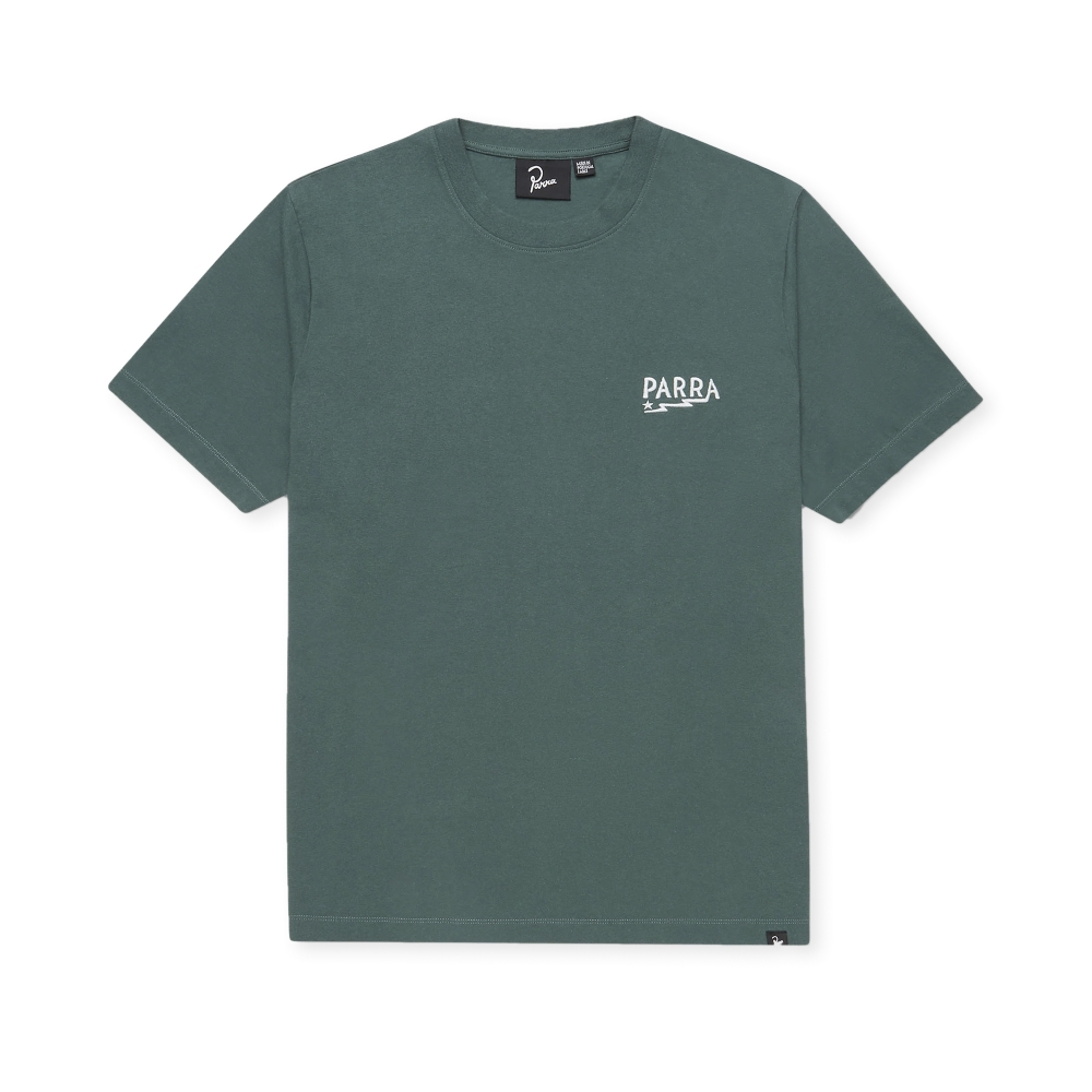 by Parra Lightning Logo T-Shirt (Green)