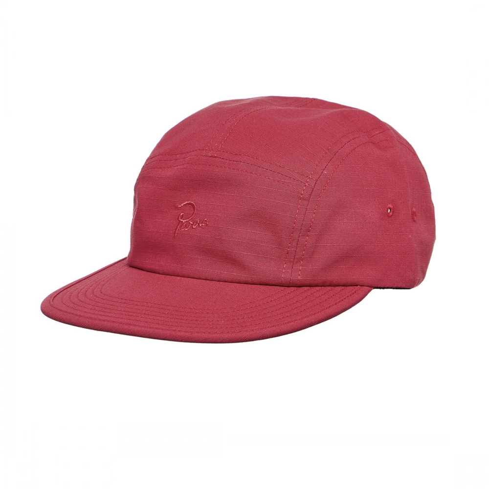 by Parra Signature 5 Panel Cap (Red Ripstop)
