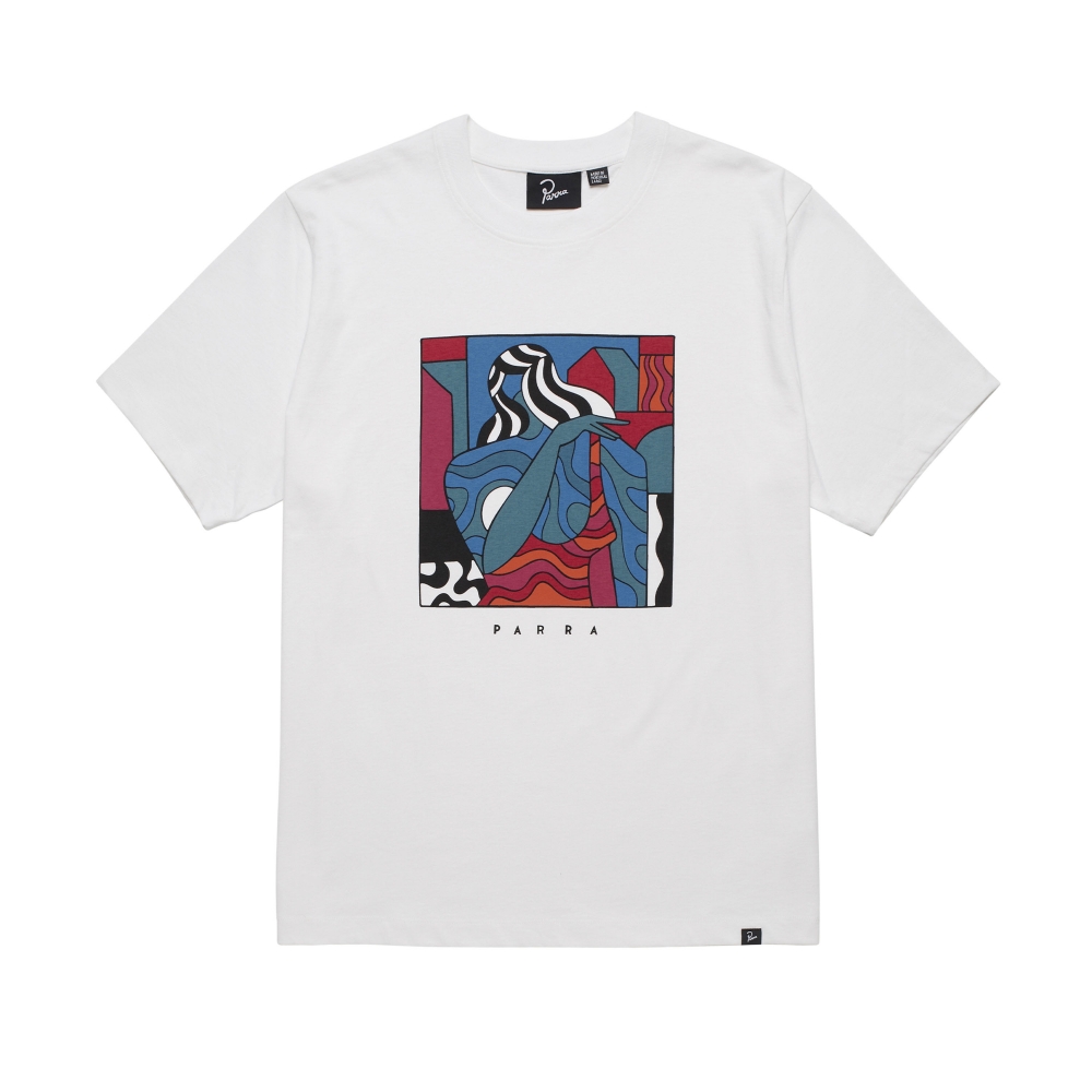 by Parra The Farmhouse T-Shirt (White) - 49400-WHT - Consortium