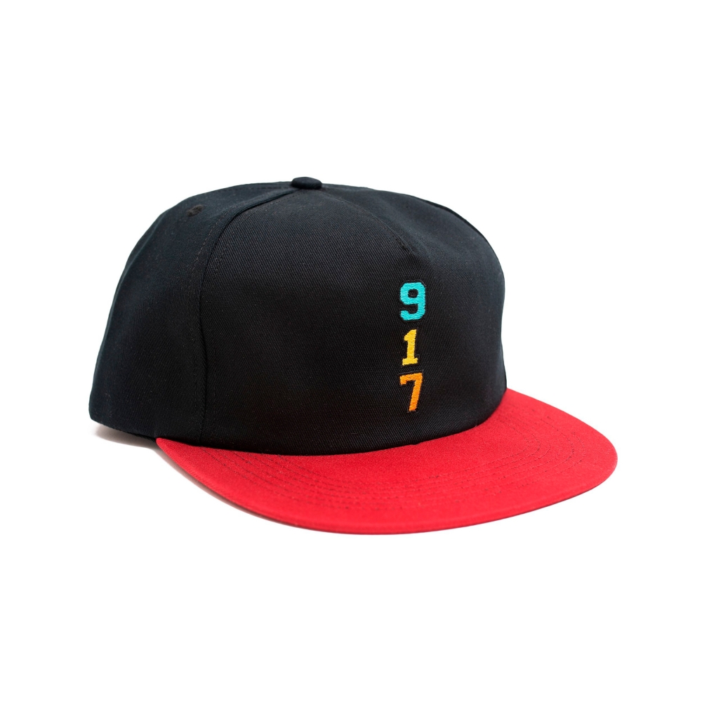 Call Me 917 Genny's 917 Cap (Black/Red)