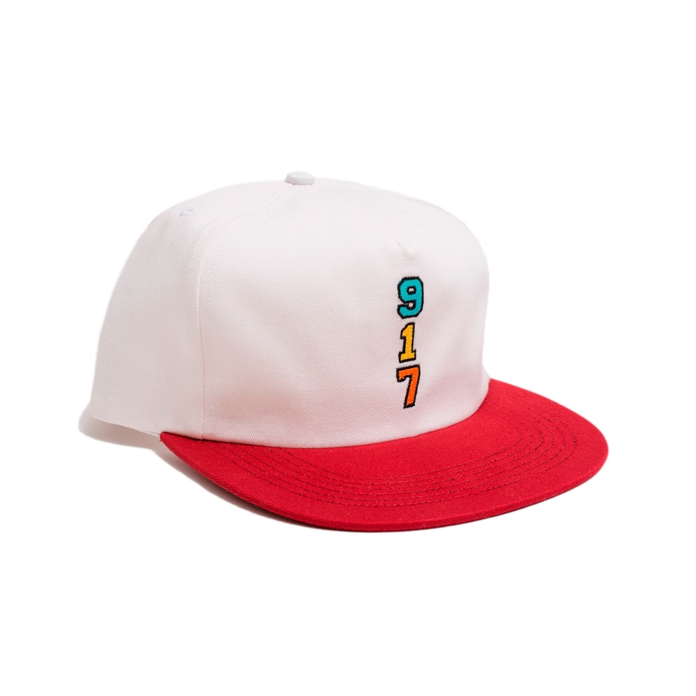 Call Me 917 Genny's 917 Cap (White/Red)