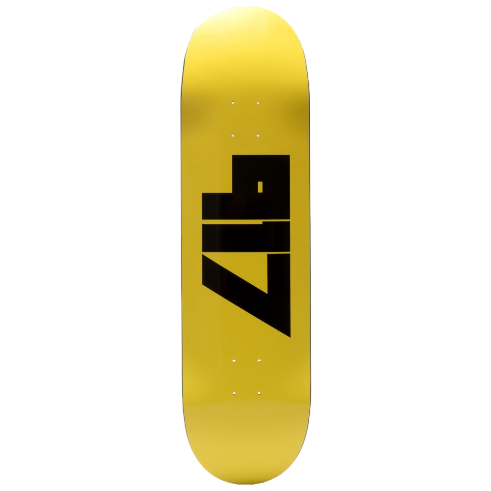 Call Me 917 Jody Skateboard Deck 8.38" (Yellow)