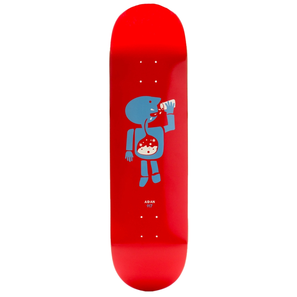 Call Me 917 Skateboard Deck 8.12" (Red)