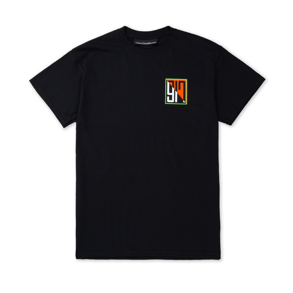 Call Me 917 Split T-Shirt (Black) - P704934 - Consortium