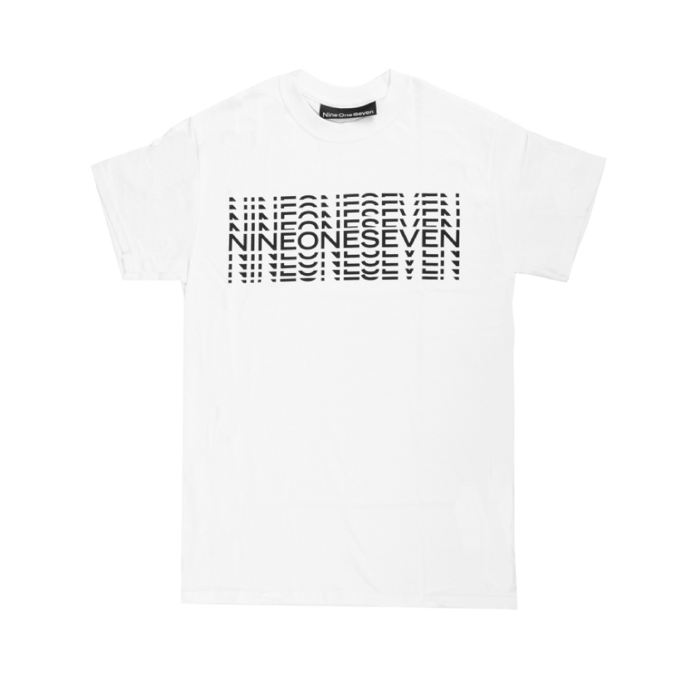 Call Me 917 Typography T-Shirt (White) - 917-TYP-WHT - Consortium.