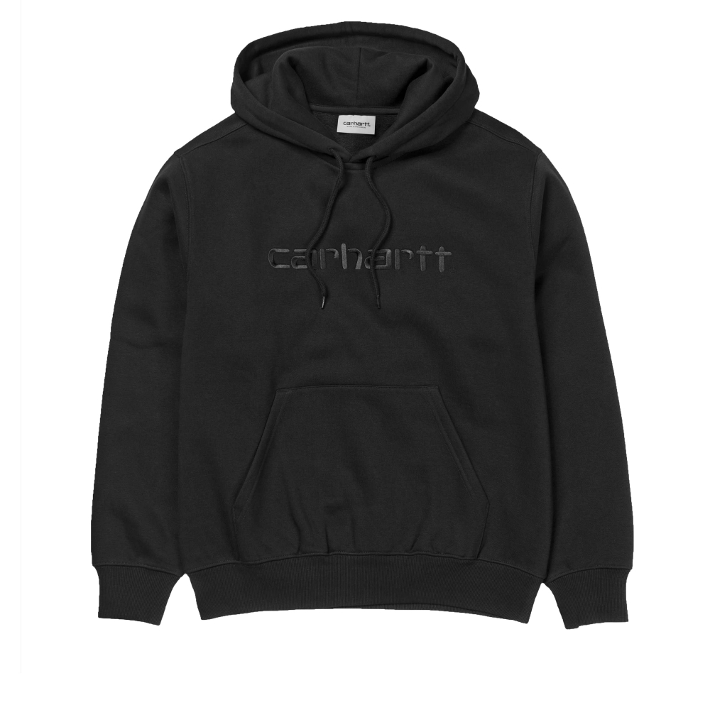 Carhartt Pullover Hooded Sweatshirt (Black/Black) - I025479.89.90.03 ...