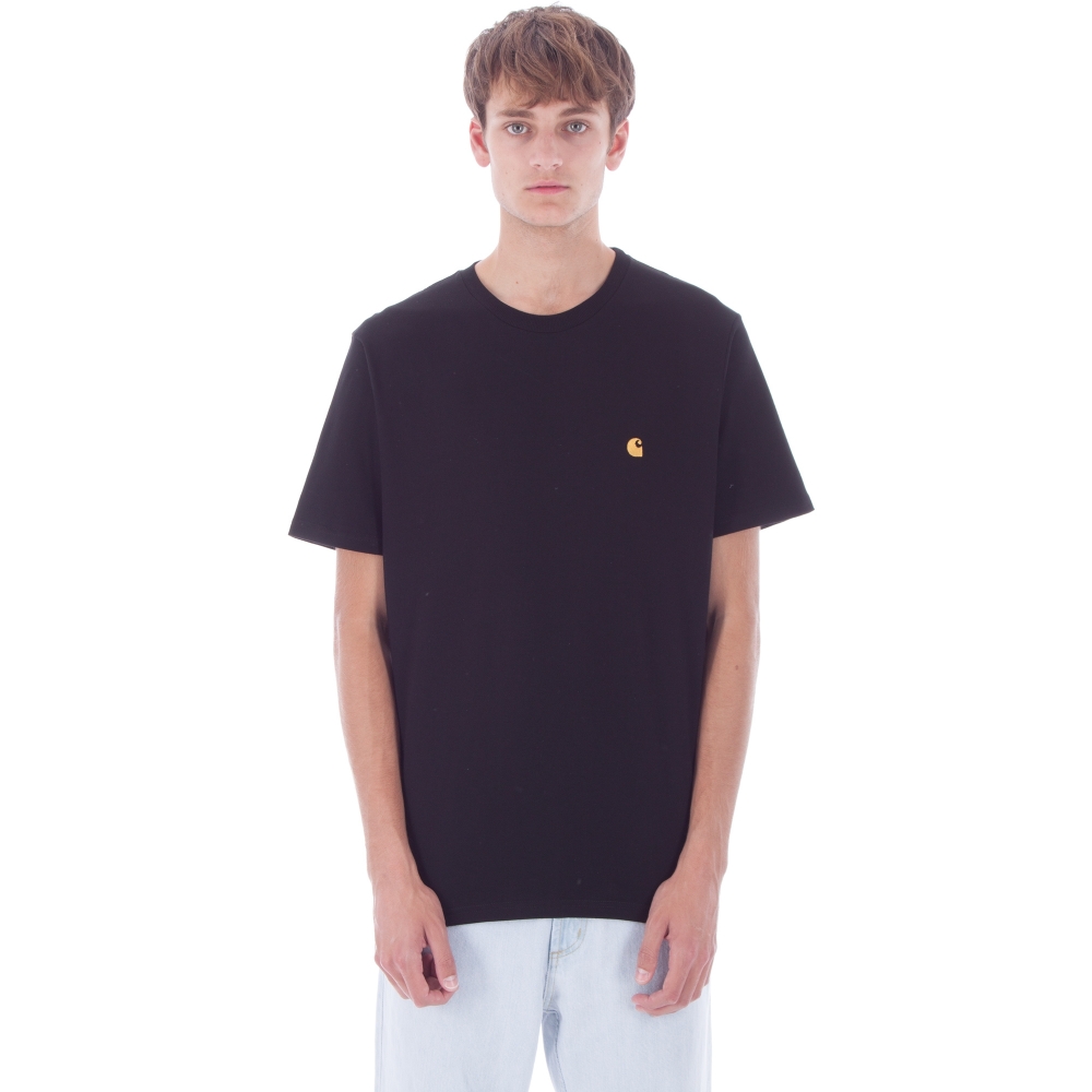 Carhartt Chase T-Shirt (Black/Gold)