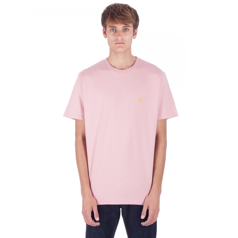 Carhartt Chase T-Shirt (Soft Rose/Gold)