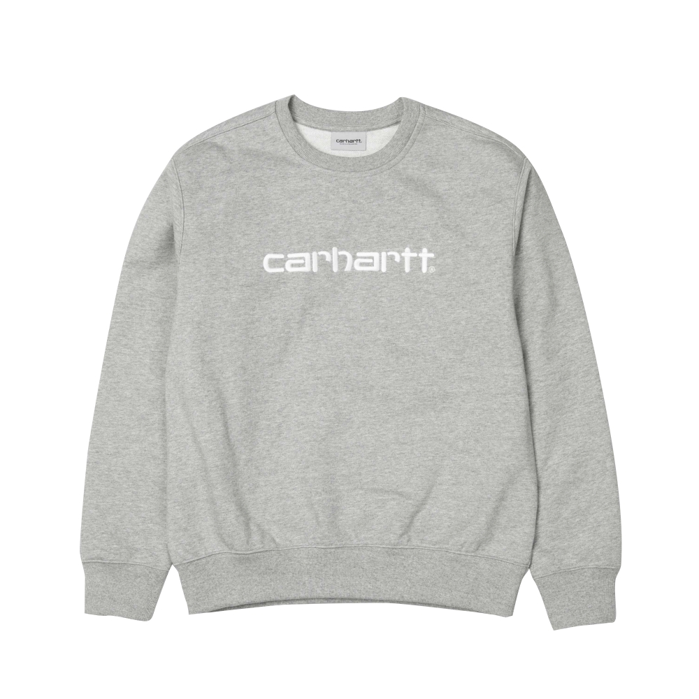 Carhartt Crew Neck Sweatshirt (Grey Heather/Wax)
