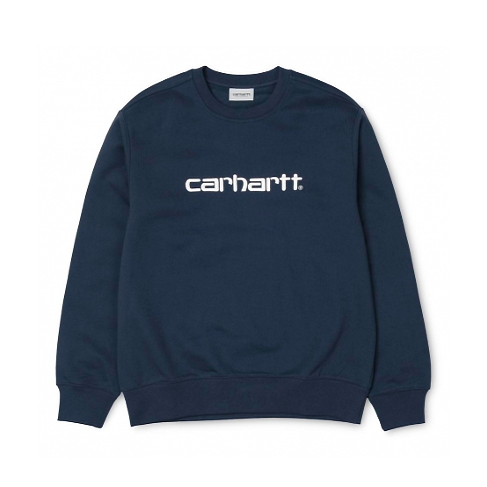 Carhartt Crew Neck Sweatshirt (Navy/Wax)