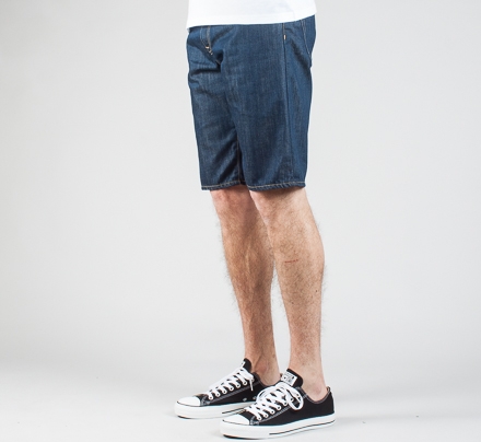 Carhartt Davies Shorts (Blue Rinsed)