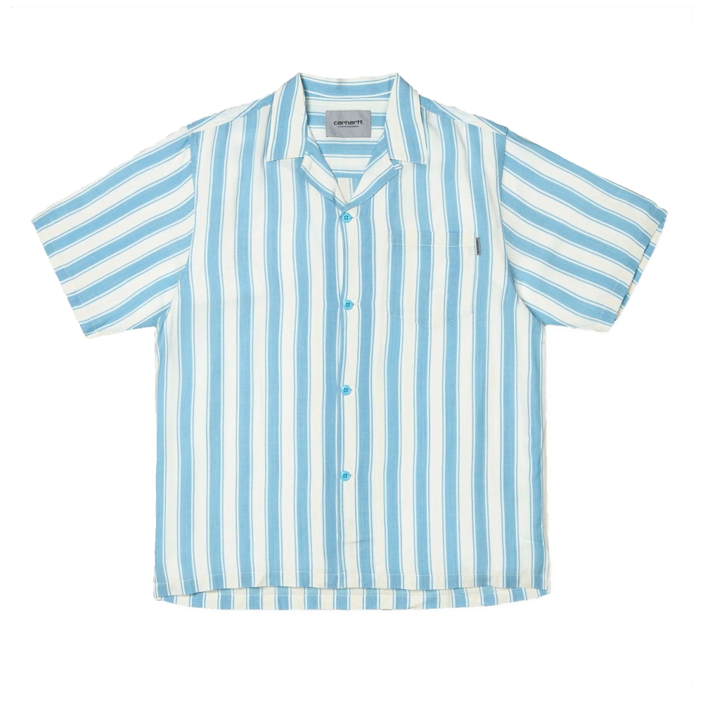 Carhartt Esper Shirt (Viscose Esper Stripe, Capri/Wax)