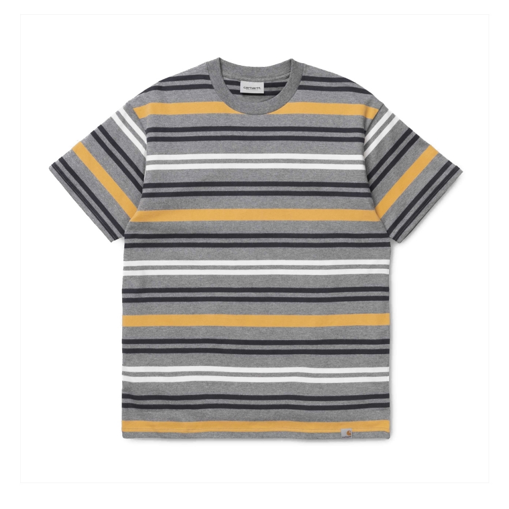 Carhartt Kress T-Shirt (Dark Grey Heather Stripe)