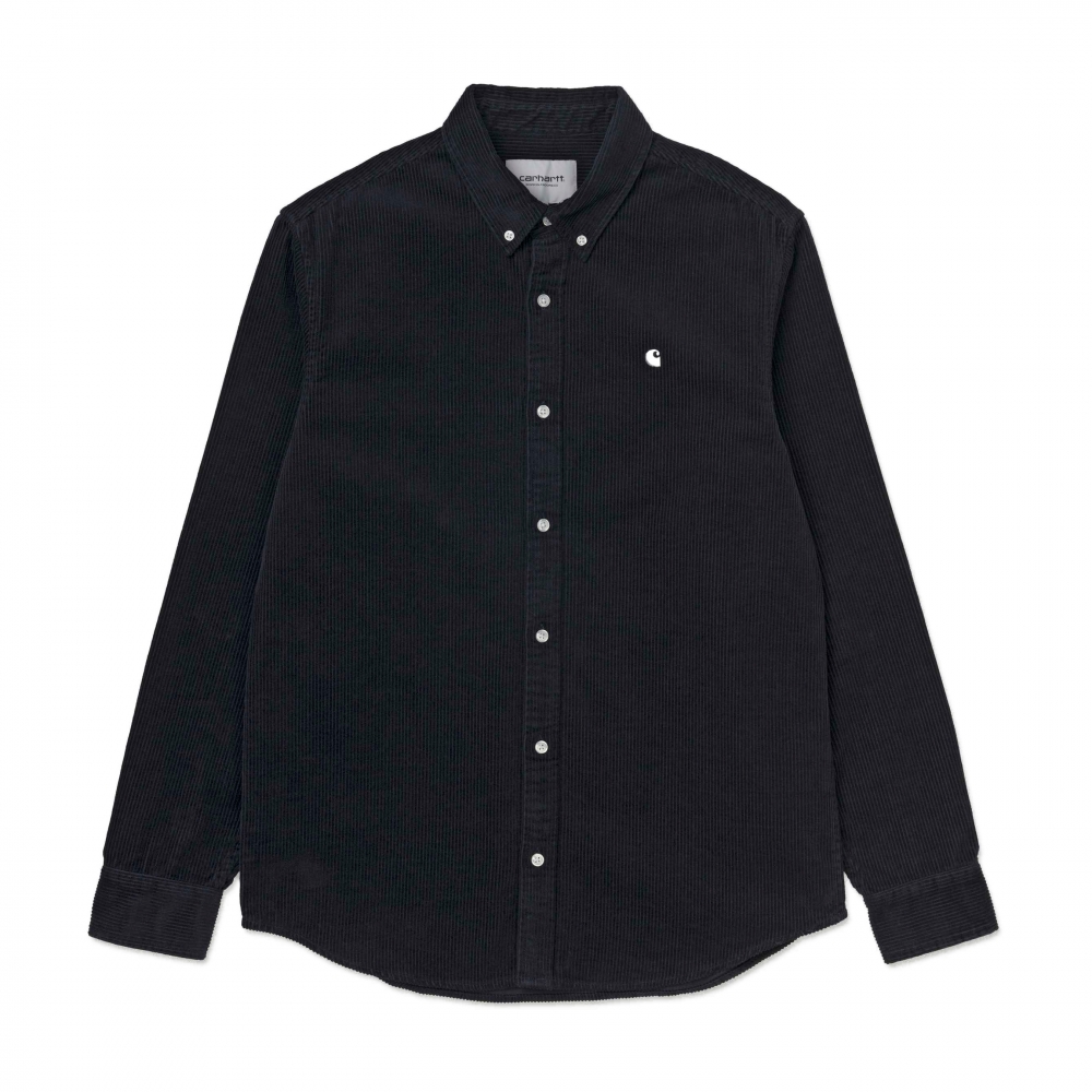 Carhartt WIP Madison Long Sleeve Shirt (Dark Navy/Wax)