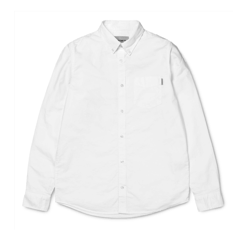 Carhartt Rogers Long Sleeve Shirt (White)