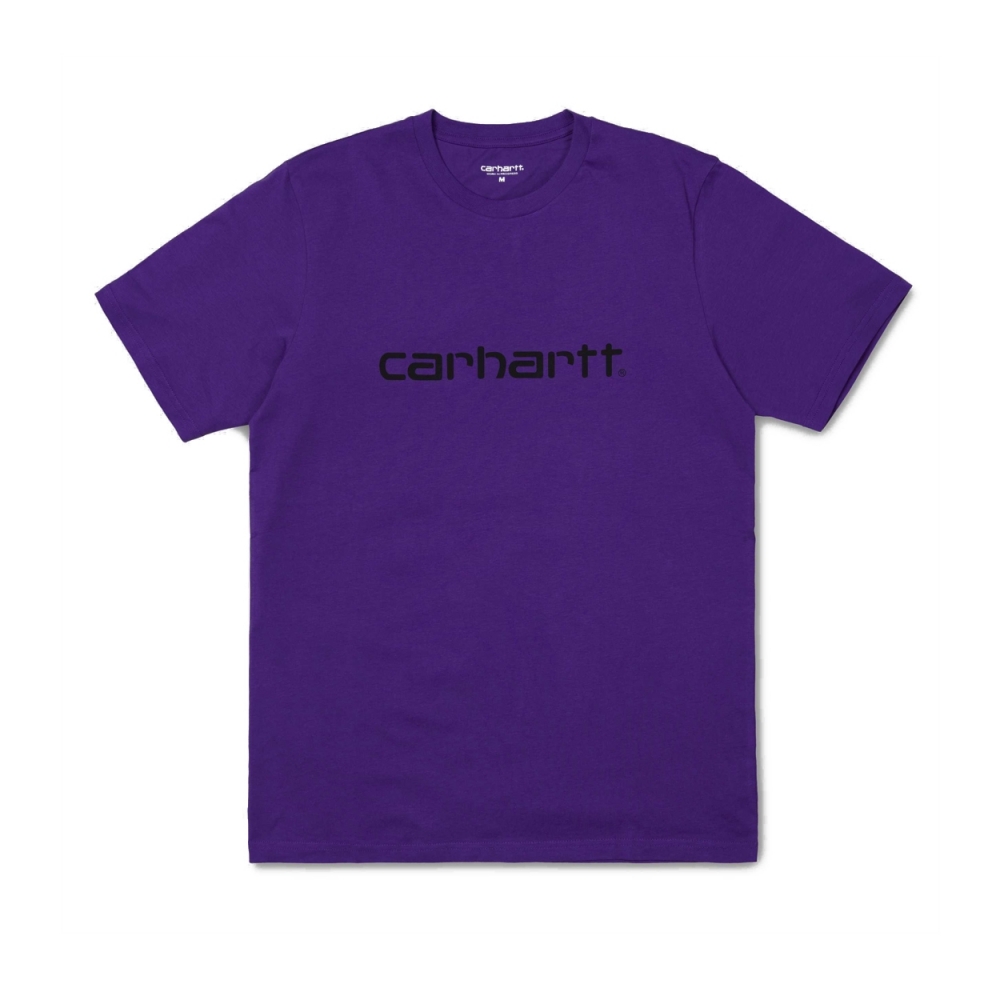Carhartt Script T-Shirt (Frosted Viola/Black)