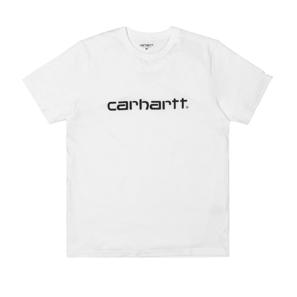 Carhartt Script T-Shirt (White/Black)
