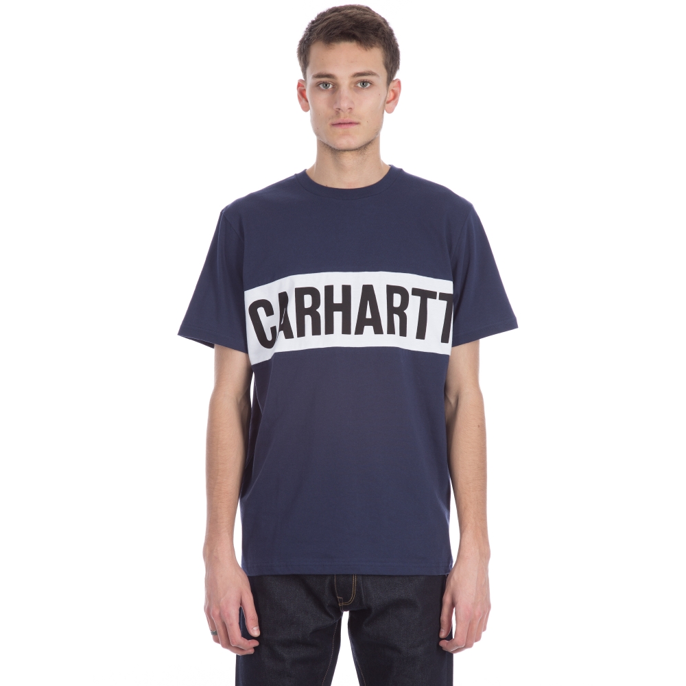 Carhartt Shore T-Shirt (Blue/White/Black)