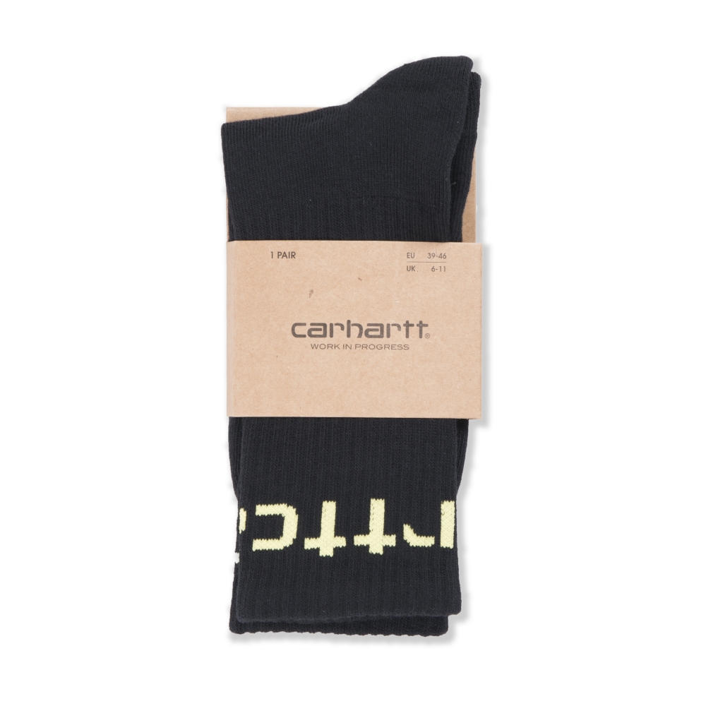 Carhartt WIP Socks (Black/Lime)
