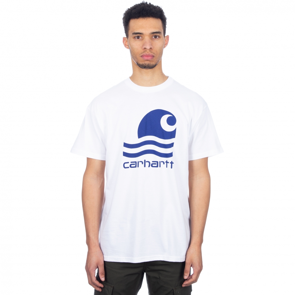 Carhartt Swim T-Shirt (White/Submarine)