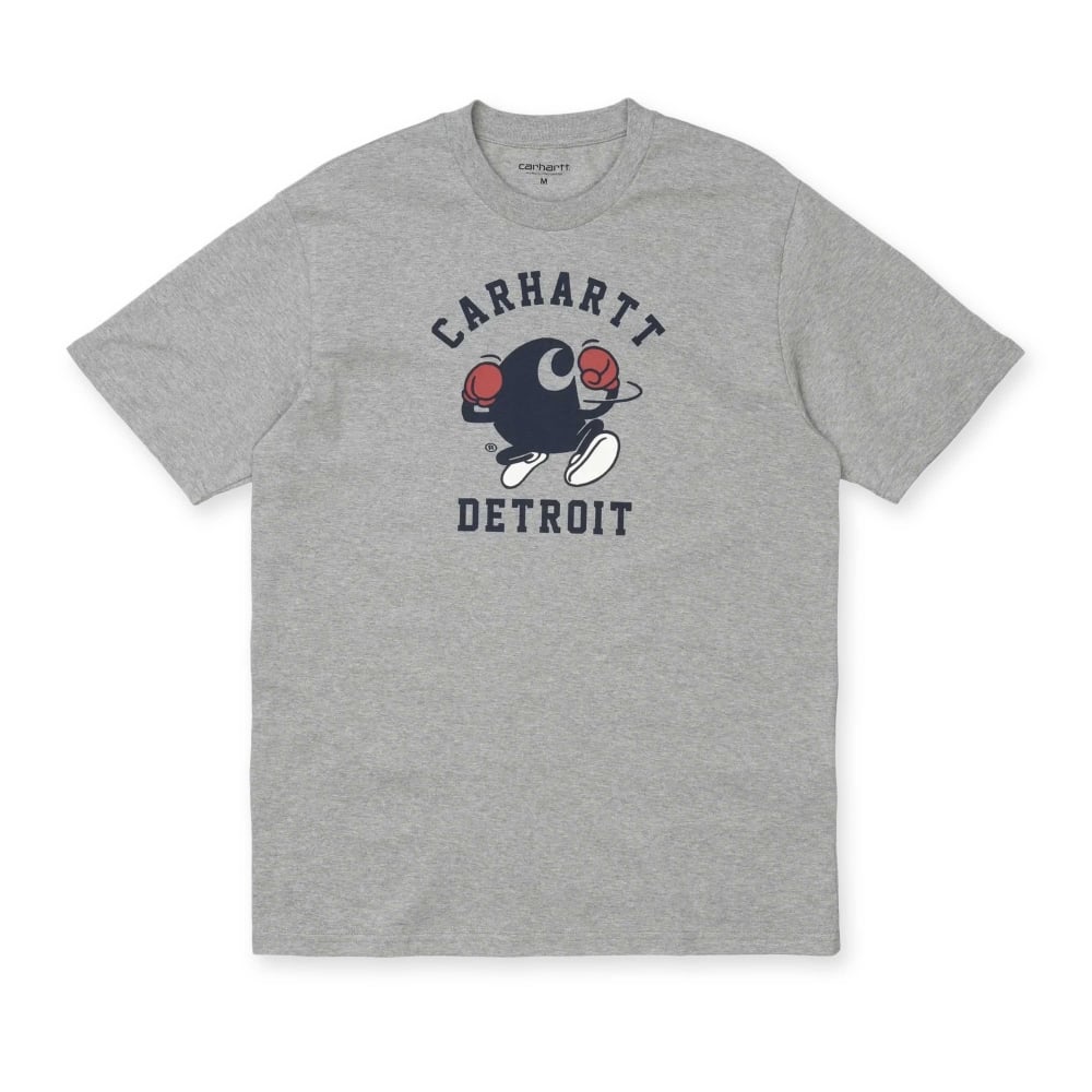 Carhartt WIP Boxing C T-Shirt (Grey Heather)