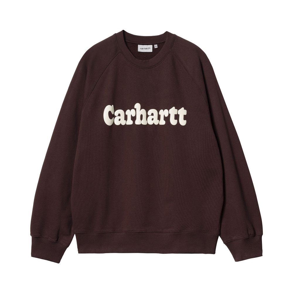 Carhartt WIP Bubbles Crew Neck Sweatshirt (Amarone/Wax) - I032459.1VO ...