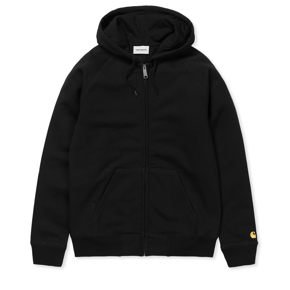 Carhartt WIP Chase Hooded Jacket (Black/Gold)