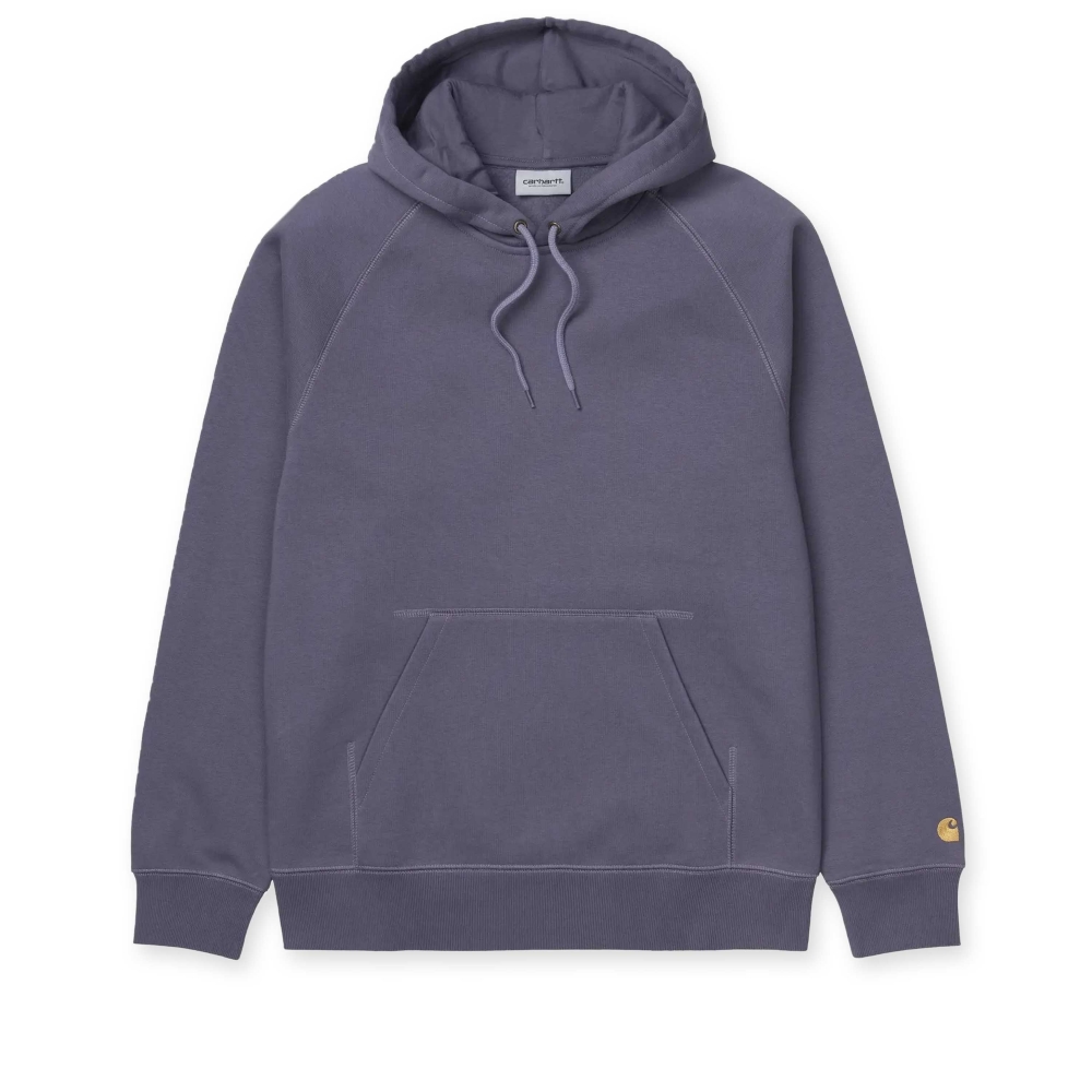 Carhartt WIP Chase Pullover Hooded Sweatshirt (Provence/Gold)