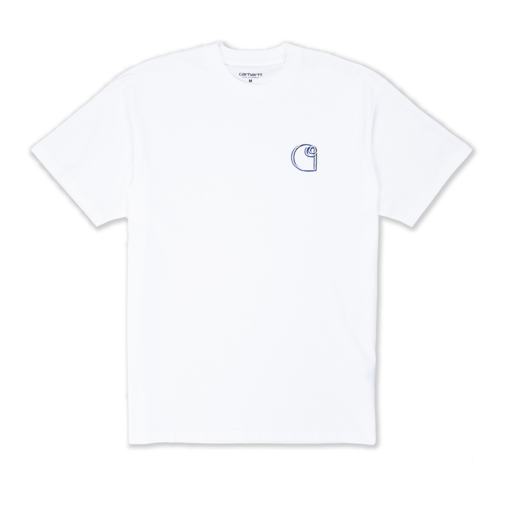 Carhartt WIP Commission Logo T-Shirt (White)
