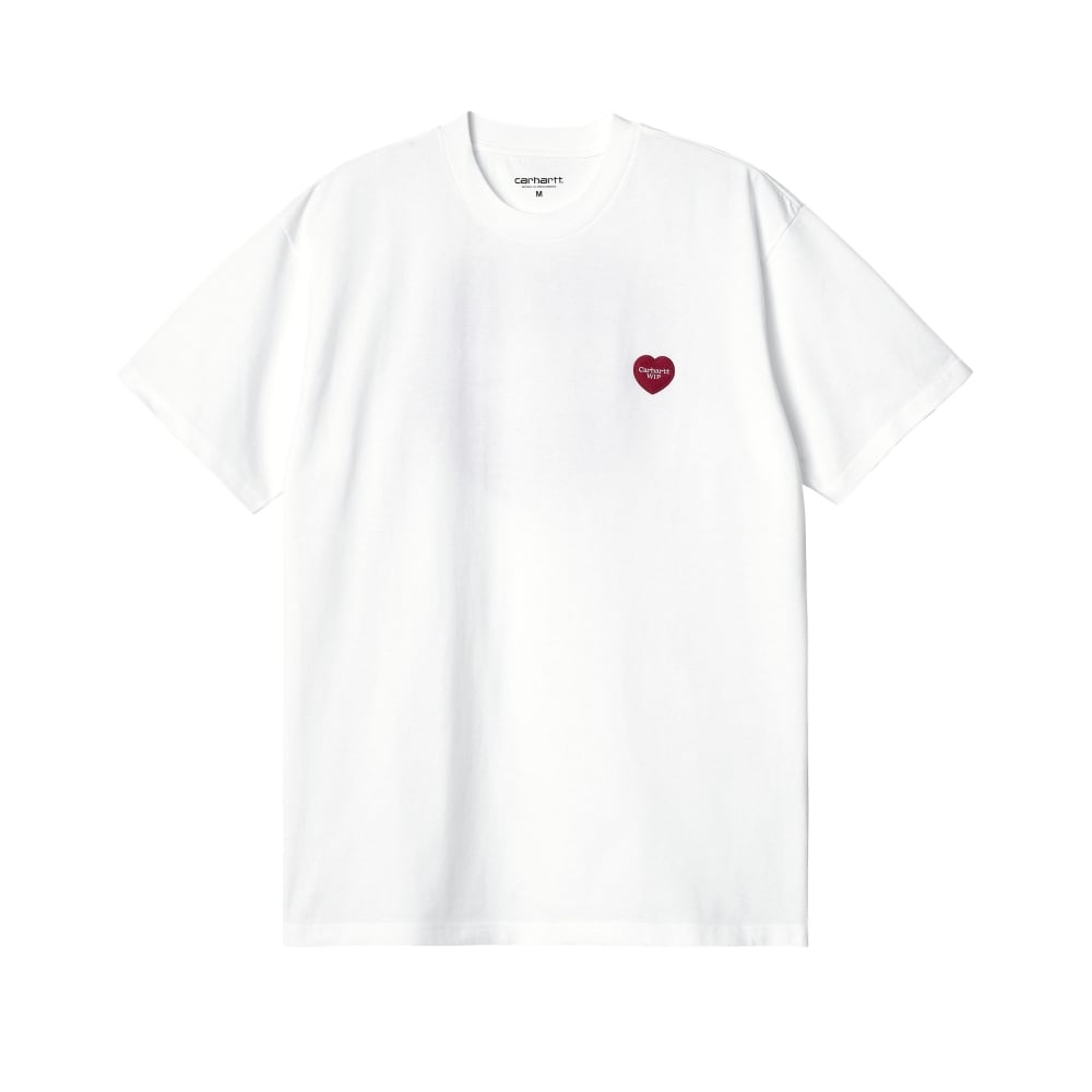 Carhartt WIP Double Heart T-Shirt (White)